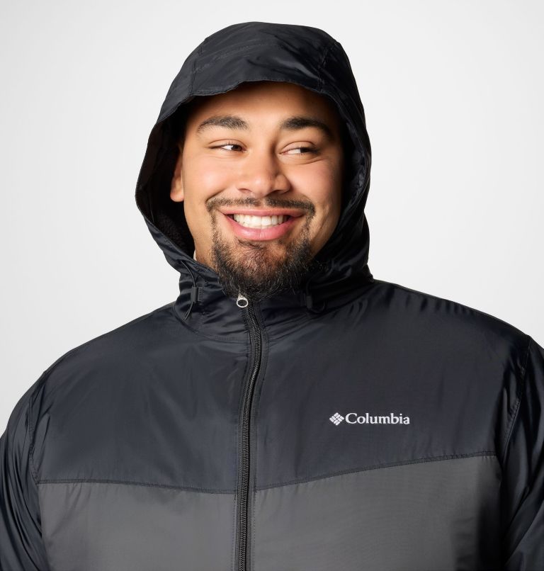 Men's Glennaker II Sherpa Lined Jacket - Big, Color: Black, Shark, image 5