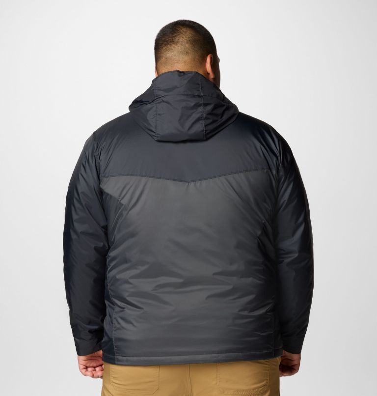 Men's Glennaker II Sherpa Lined Jacket - Big, Color: Black, Shark, image 2