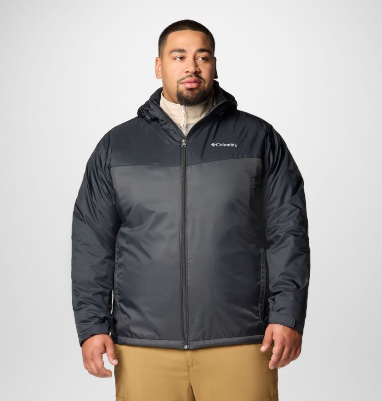 Men's Glennaker II Sherpa Lined Jacket - Big, Color: Black, Shark, image 1