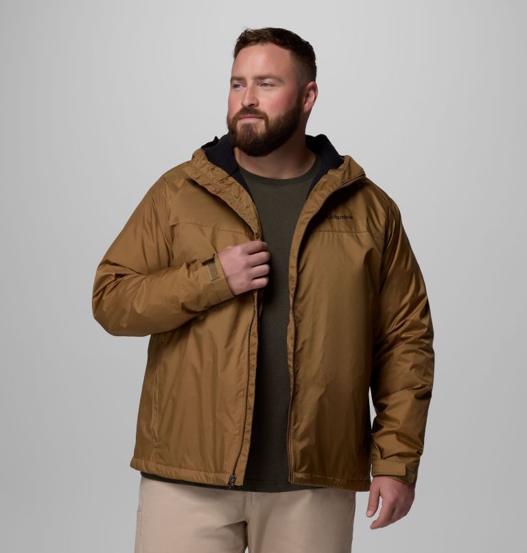 Men's Glennaker II Sherpa Lined Jacket - Big, Color: Delta, image 5