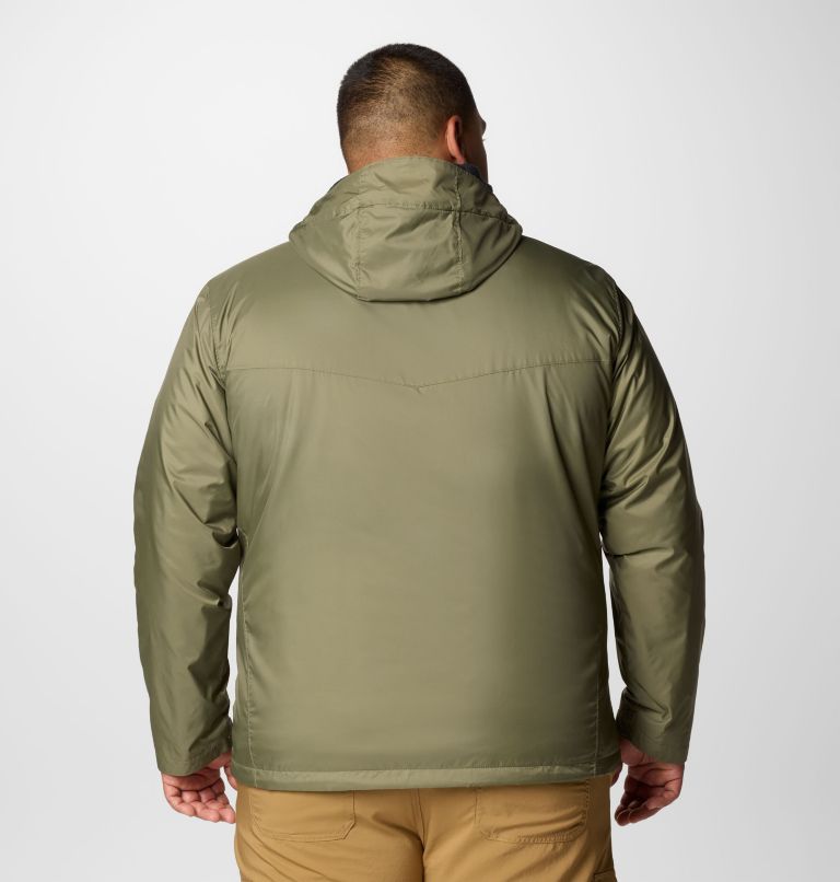 Men's Glennaker II Sherpa Lined Jacket - Big, Color: Stone Green, image 2
