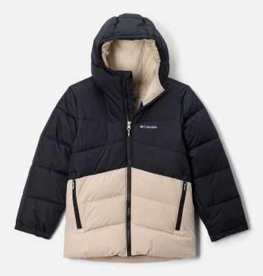 Boys' Arctic Blast II Jacket, Color: Black, Dark Stone, image 1