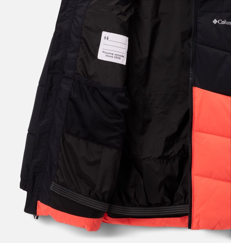 Boys' Arctic Blast II Jacket, Color: Black, Zing, image 3