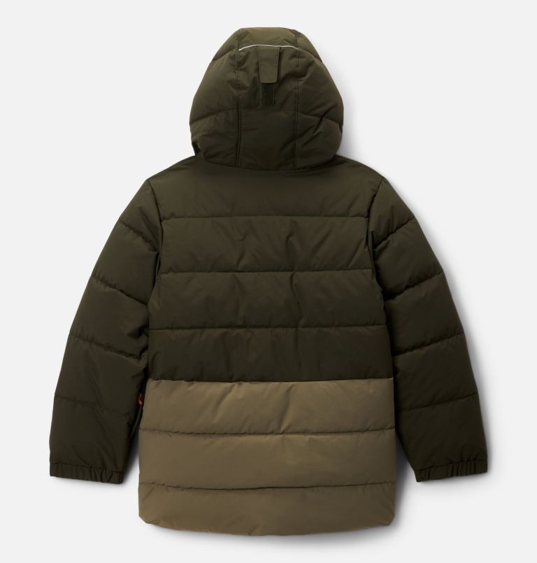 Boys' Arctic Blast II Jacket, Color: Greenscape, Stone Green, image 2
