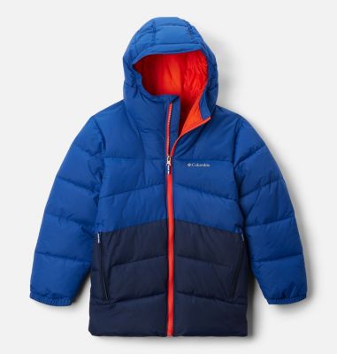 Boys waterproof down jacket on sale