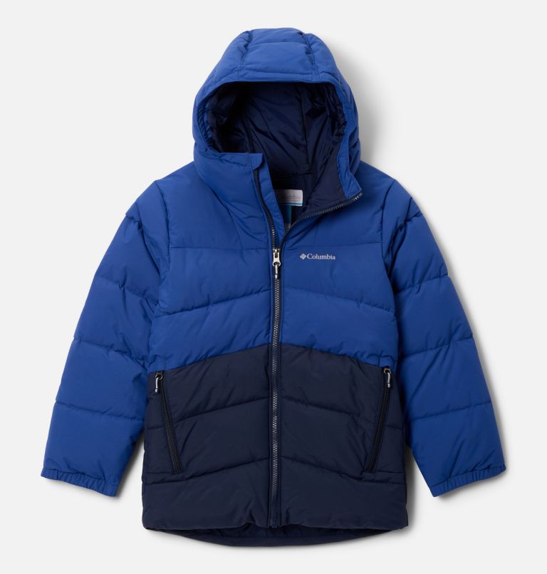 Boys' Arctic Blast II Jacket, Color: Mountain Blue, Collegiate Navy, image 1