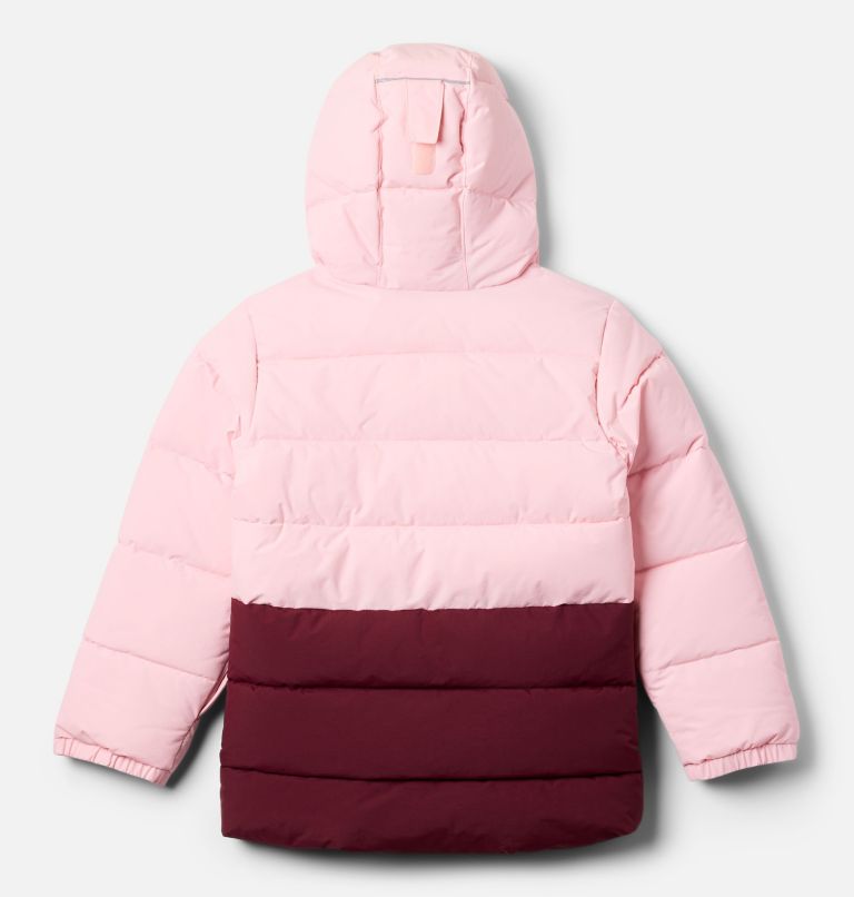 Youth Arctic Blast II Insulated Ski Jacket, Color: Satin Pink, Rich Wine, image 2