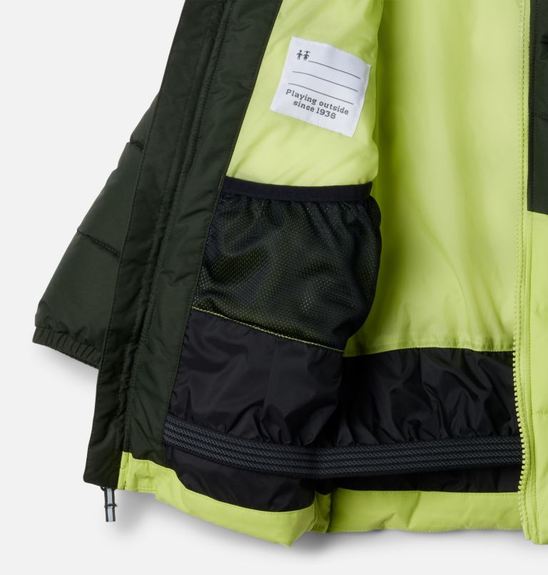 Boys' Toddler Arctic Blast II Jacket, Color: Greenscape, Voltage, image 3