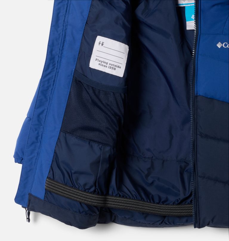 Boys' Toddler Arctic Blast II Jacket, Color: Mountain Blue, Collegiate Navy, image 3