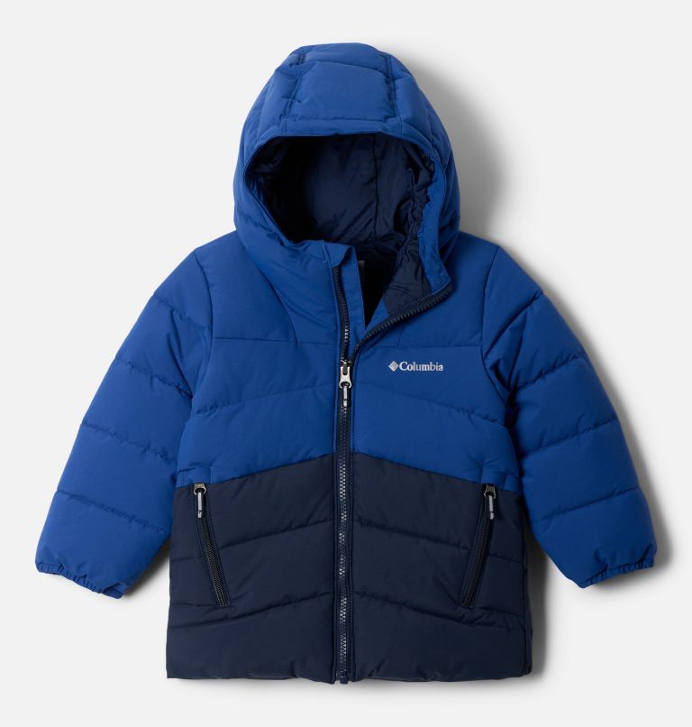 Boys' Toddler Arctic Blast II Jacket, Color: Mountain Blue, Collegiate Navy, image 1
