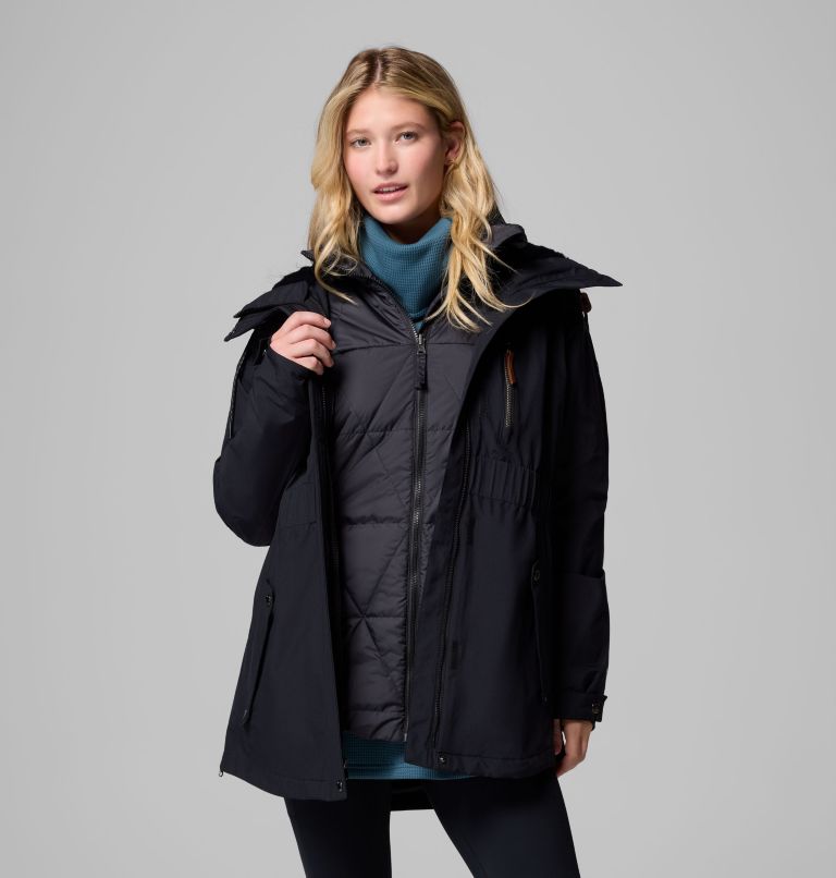Women's Payton Pass II Interchange Jacket, Color: Black, image 5
