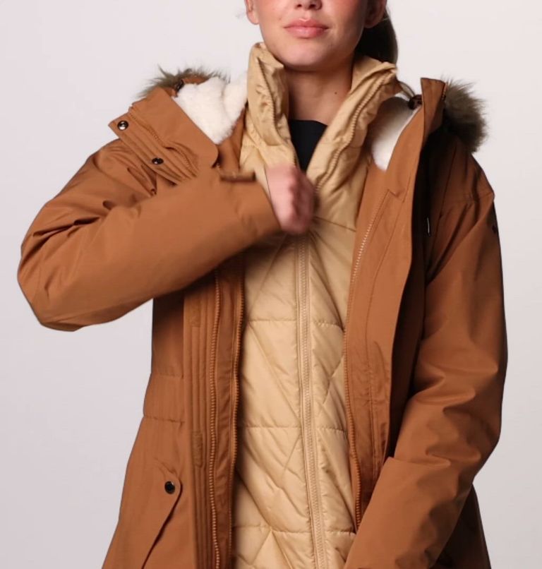 Women's Payton Pass II Interchange Jacket, Color: Camel Brown