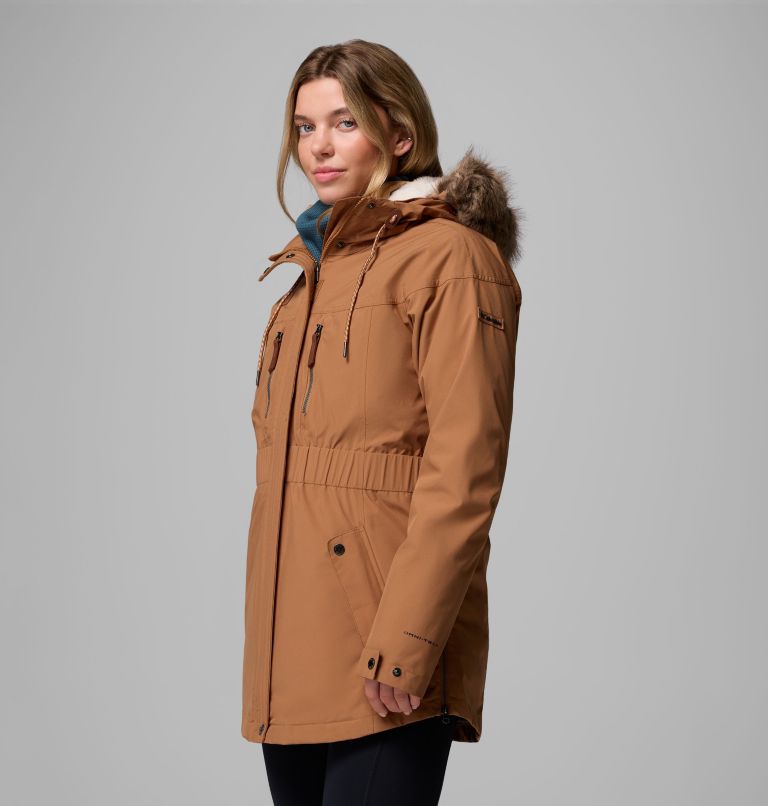 Women's Payton Pass II Interchange Jacket, Color: Camel Brown, image 3