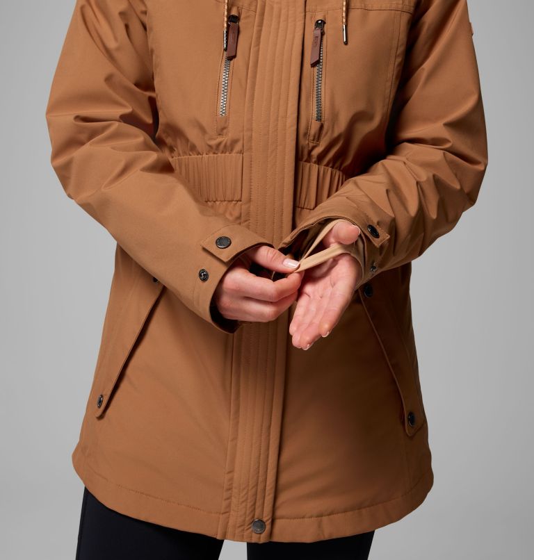 Women's Payton Pass II Interchange Jacket, Color: Camel Brown, image 5