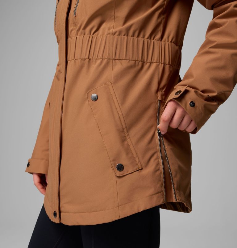 Women's Payton Pass II Interchange Jacket, Color: Camel Brown, image 6