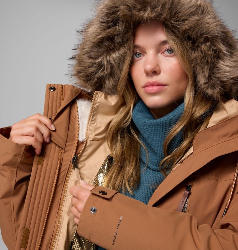 Women's Payton Pass II Interchange Jacket, Color: Camel Brown, image 7