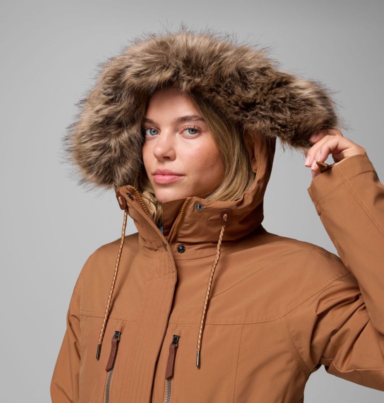 Women's Payton Pass II Interchange Jacket, Color: Camel Brown, image 8