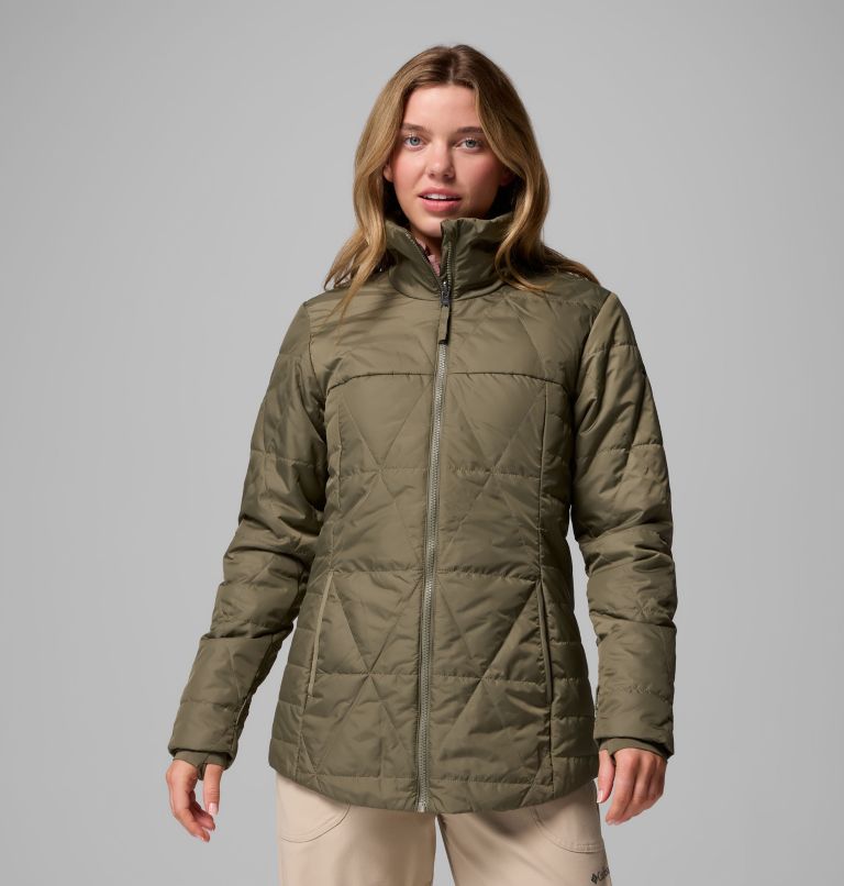 Women's Payton Pass II Interchange Jacket, Color: Greenscape, image 11