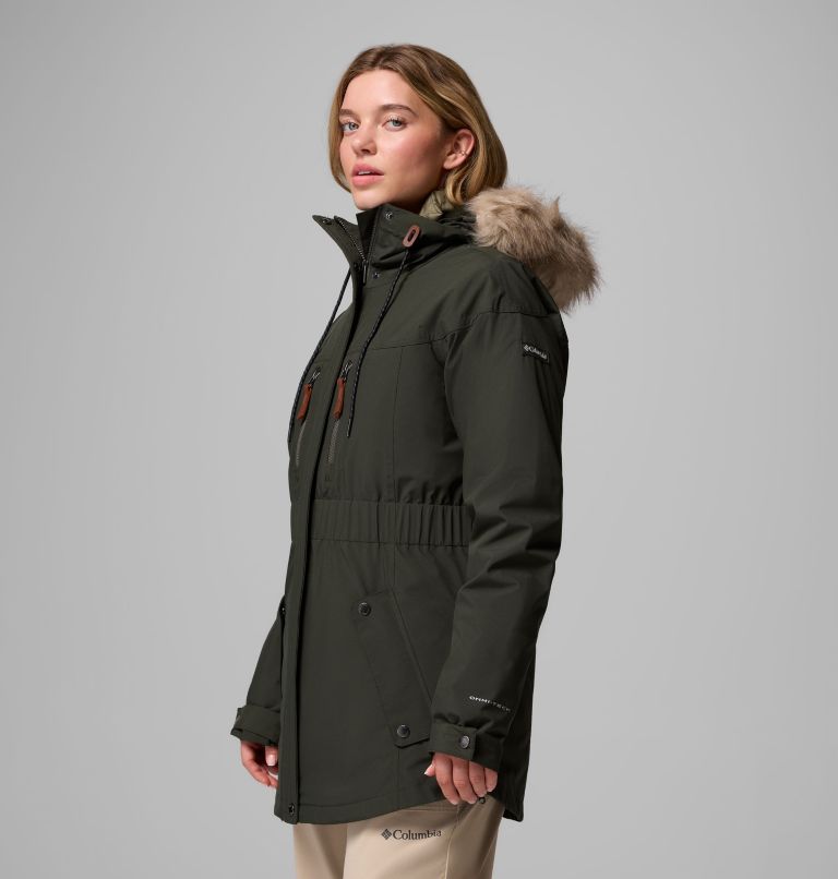 Women's Payton Pass II Interchange Jacket, Color: Greenscape, image 3