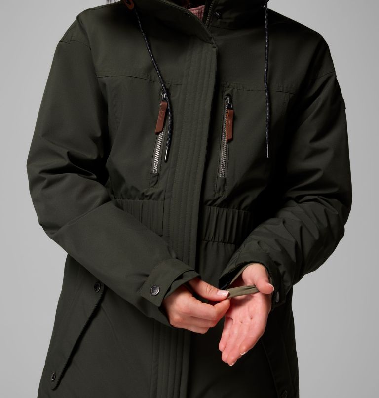 Women's Payton Pass II Interchange Jacket, Color: Greenscape, image 7