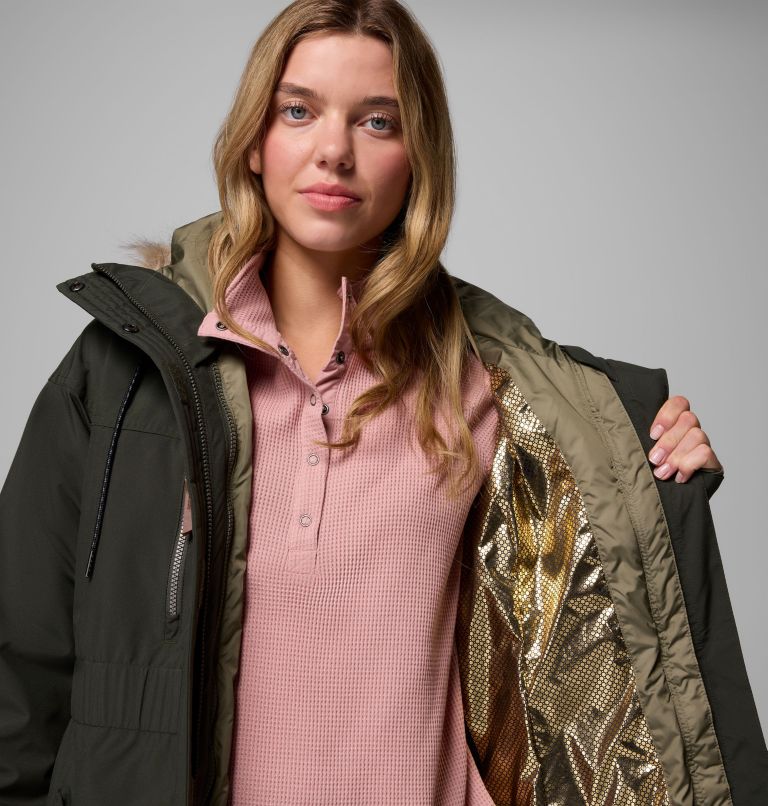 Women's Payton Pass II Interchange Jacket, Color: Greenscape, image 8