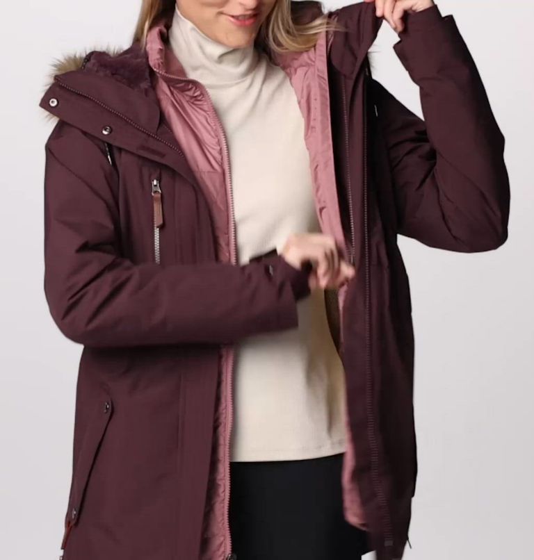 Manteau Payton Pass II Interchange pour femmes, Color: Moonvista