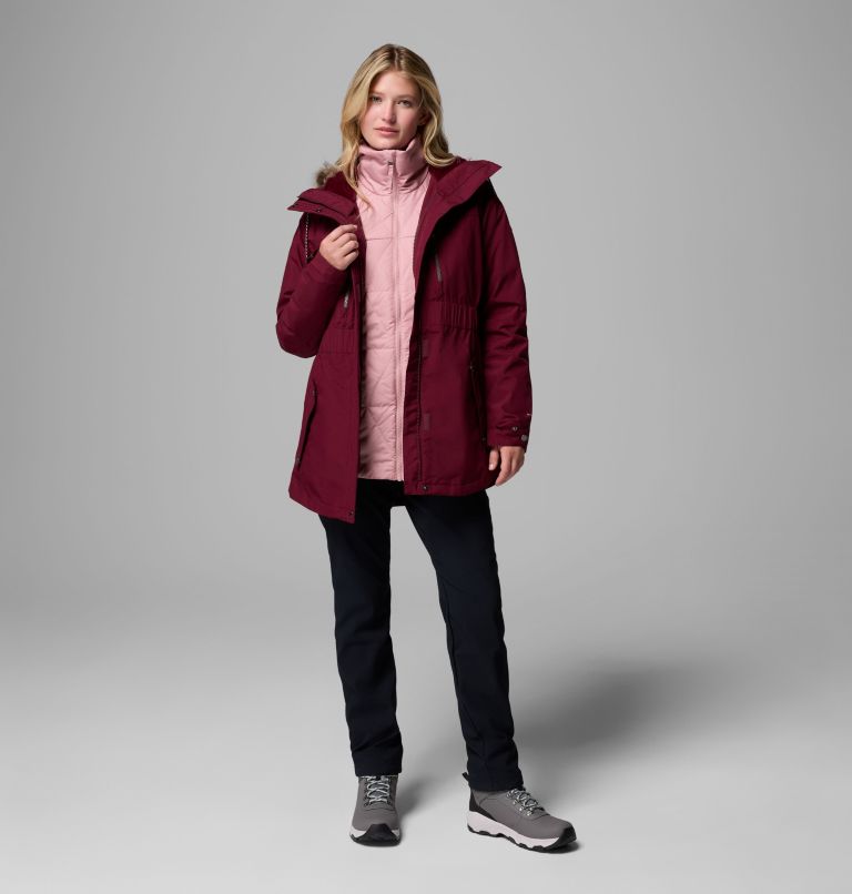 Women's Payton Pass II Interchange Jacket, Color: Rich Wine, image 13