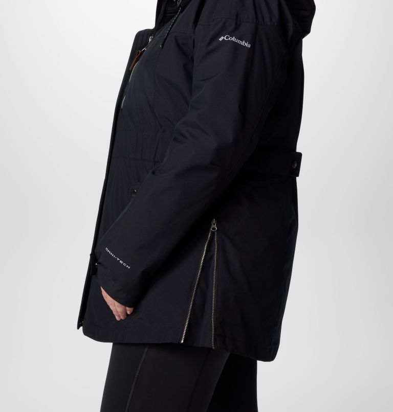 Women's Payton Pass II Interchange Jacket - Plus Size, Color: Black, image 7