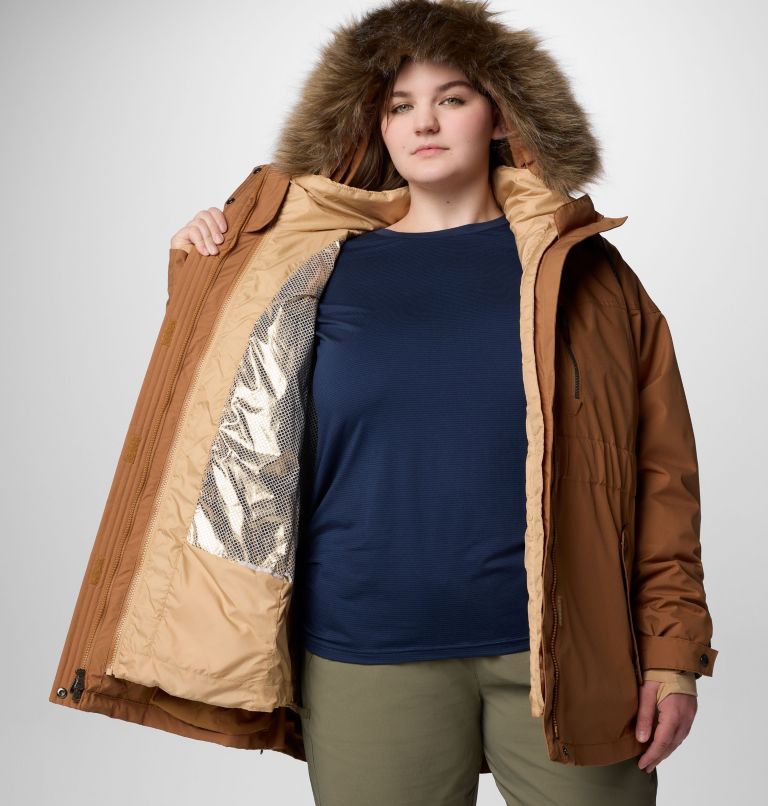 Women's Payton Pass II Interchange Jacket - Plus Size, Color: Camel Brown, image 6