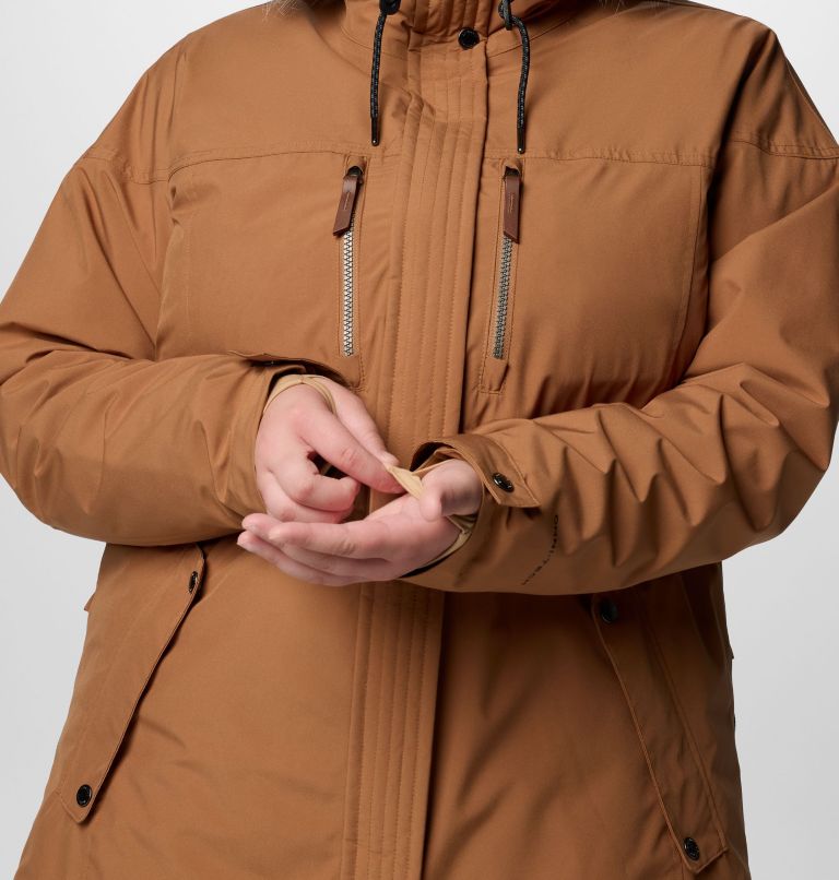 Women's Payton Pass II Interchange Jacket - Plus Size, Color: Camel Brown, image 7