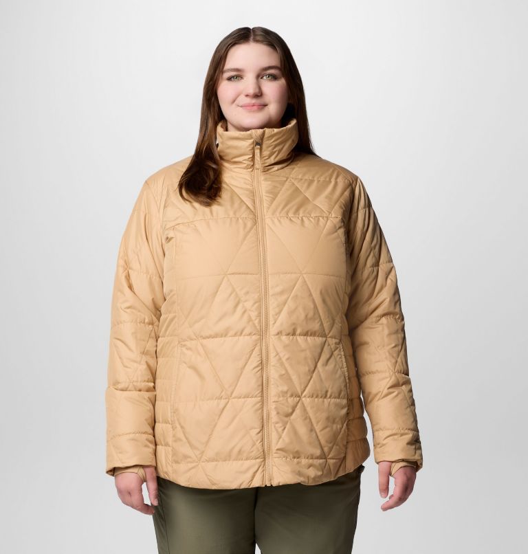 Women's Payton Pass II Interchange Jacket - Plus Size, Color: Camel Brown, image 9