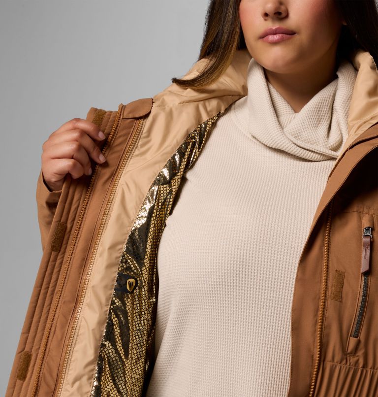 Manteau Payton Pass II Interchange pour femmes – Grandes tailles, Color: Camel Brown, image 7