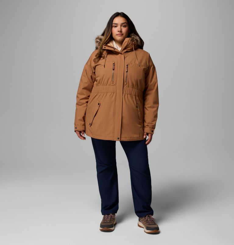 Manteau Payton Pass II Interchange pour femmes – Grandes tailles, Color: Camel Brown, image 2