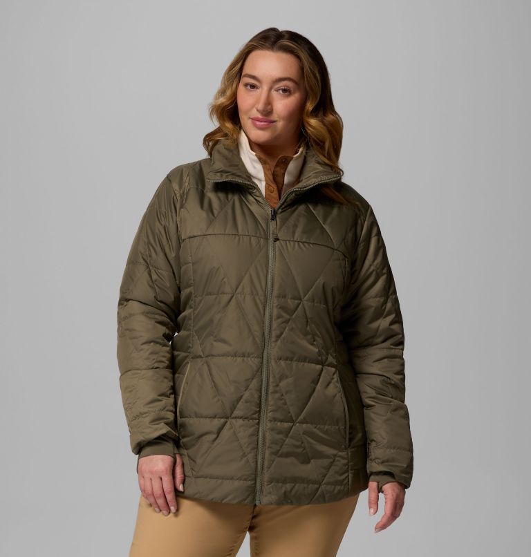 Women's Payton Pass II Interchange Jacket - Plus Size, Color: Greenscape, image 6