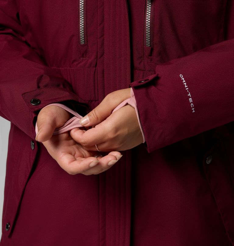 Women's Payton Pass II Interchange Jacket - Plus Size, Color: Rich Wine, image 8
