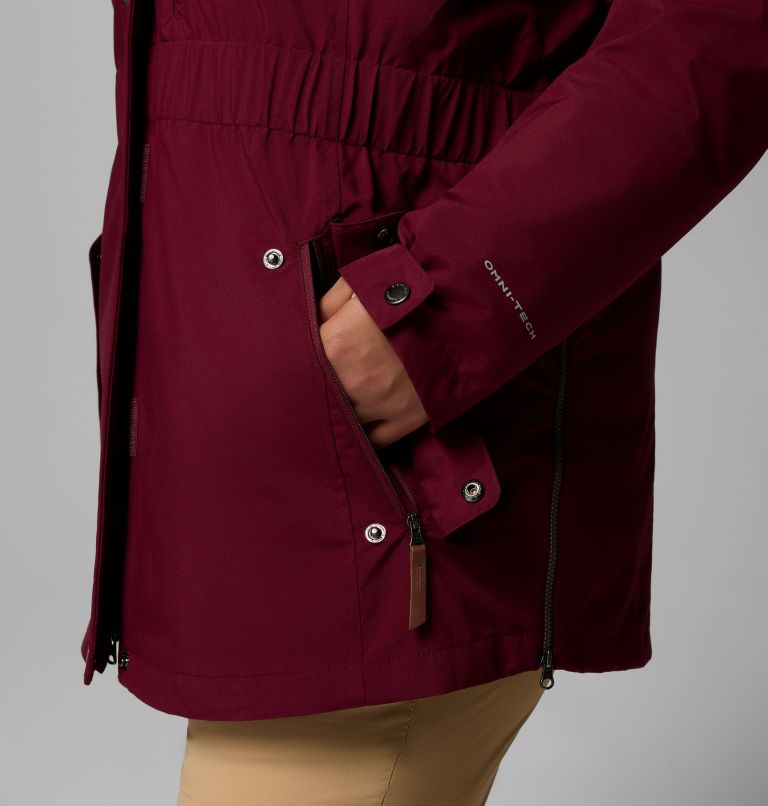 Women's Payton Pass II Interchange Jacket - Plus Size, Color: Rich Wine, image 11
