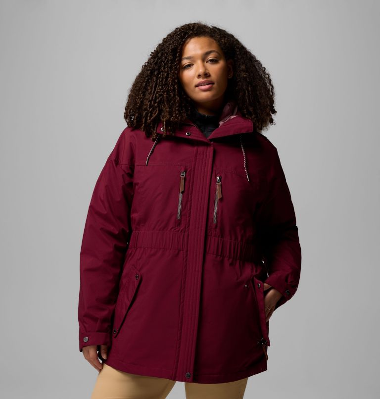 Women's Payton Pass II Interchange Jacket - Plus Size, Color: Rich Wine, image 1