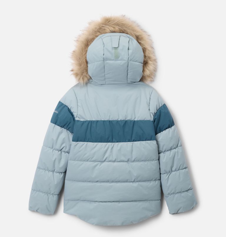 Girls' Arctic Blast III Jacket, Color: Crushed Blue, Everblue, image 2