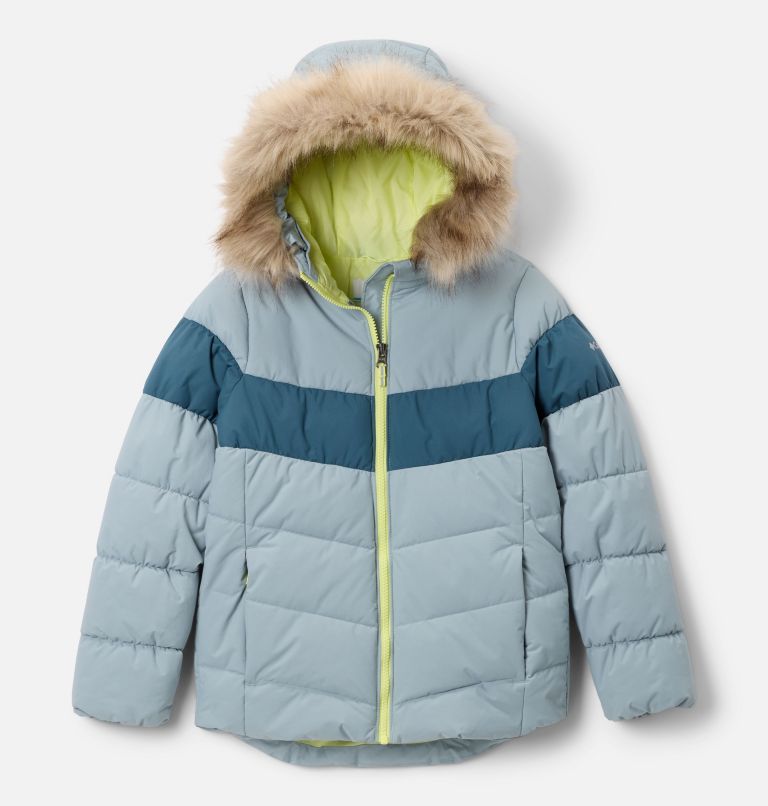 Girls' Arctic Blast III Jacket, Color: Crushed Blue, Everblue, image 1