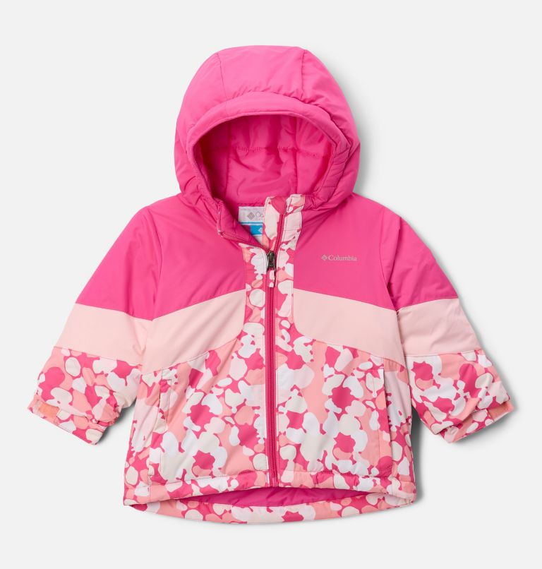 Manteau Horizon Ride III pour toute-petite fille, Color: Pink Ice Winterbloom, Satin Pink, image 1