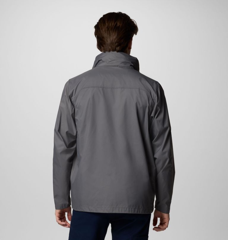 Men's Glennaker Lake II Rain Jacket, Color: City Grey, image 3