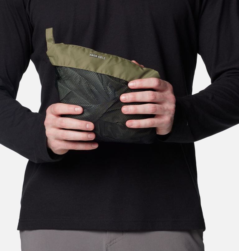 Men's Glennaker Lake II Rain Jacket, Color: Stone Green, image 8