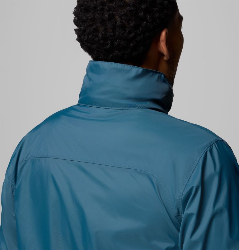 Men's Glennaker Lake II Rain Jacket, Color: Everblue, image 9