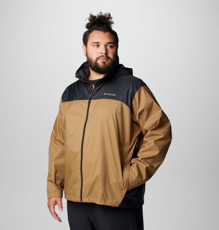Men's Glennaker Lake II Rain Jacket - Big, Color: Delta, Black, image 4