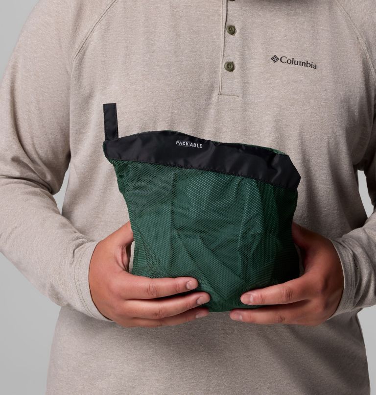 Men's Glennaker Lake II Rain Jacket - Big, Color: Rain Forest, Black, image 10