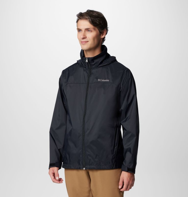 Men's Glennaker Lake II Rain Jacket - Tall, Color: Black, image 4