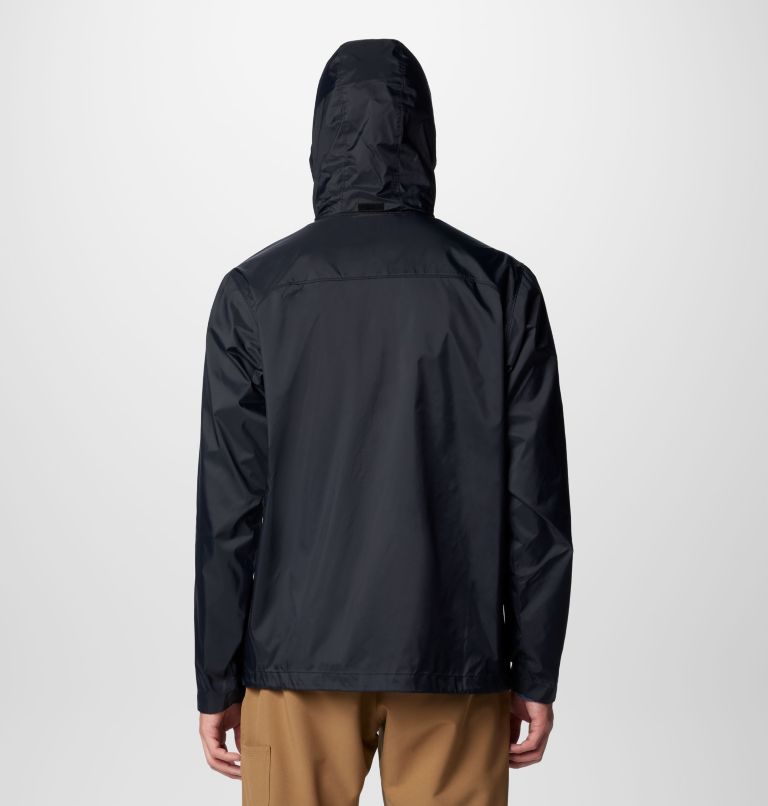 Men's Glennaker Lake II Rain Jacket - Tall, Color: Black, image 2