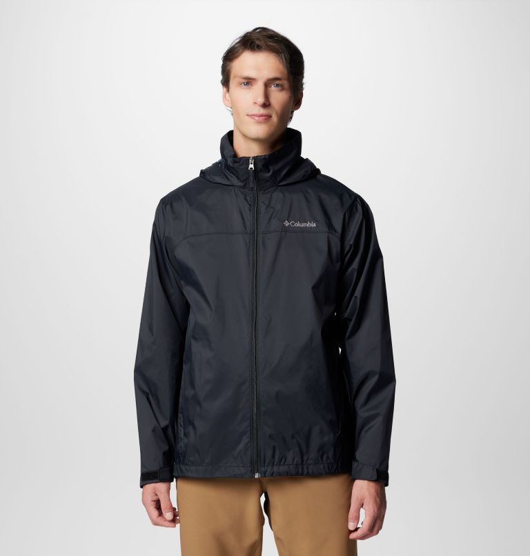 Men's Glennaker Lake II Rain Jacket - Tall, Color: Black, image 1