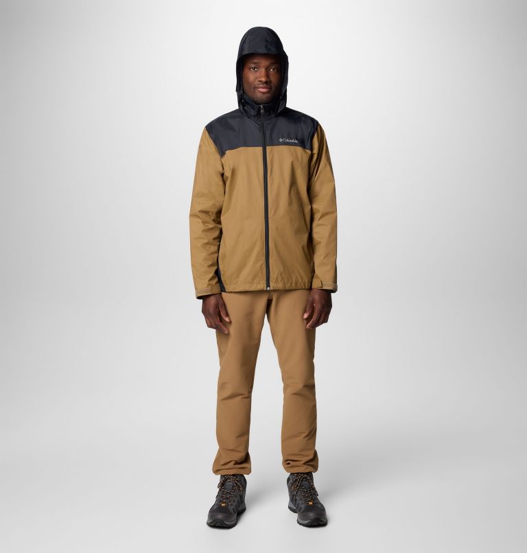 Men's Glennaker Lake II Rain Jacket - Tall, Color: Delta, Black, image 3