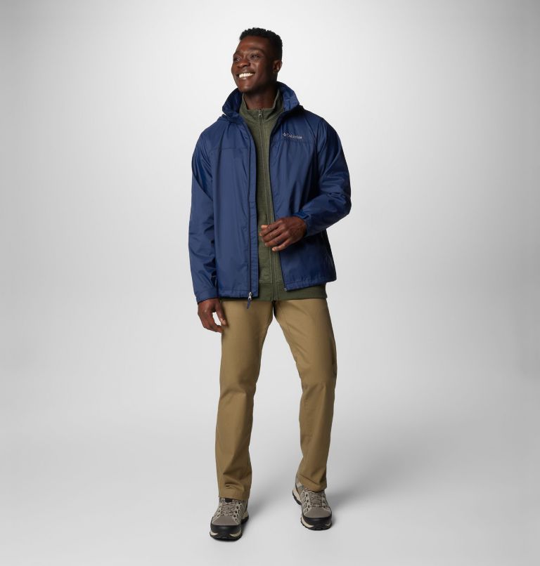 Men's Glennaker Lake II Rain Jacket - Tall, Color: Collegiate Navy, image 3